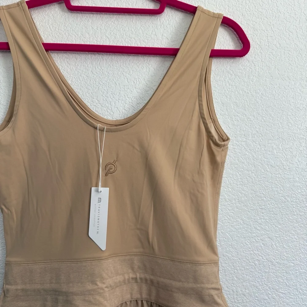 NWT Travis Mathew x Peloton Dawn Glow Tech Woven Romper Medium - Picture 6 of 7